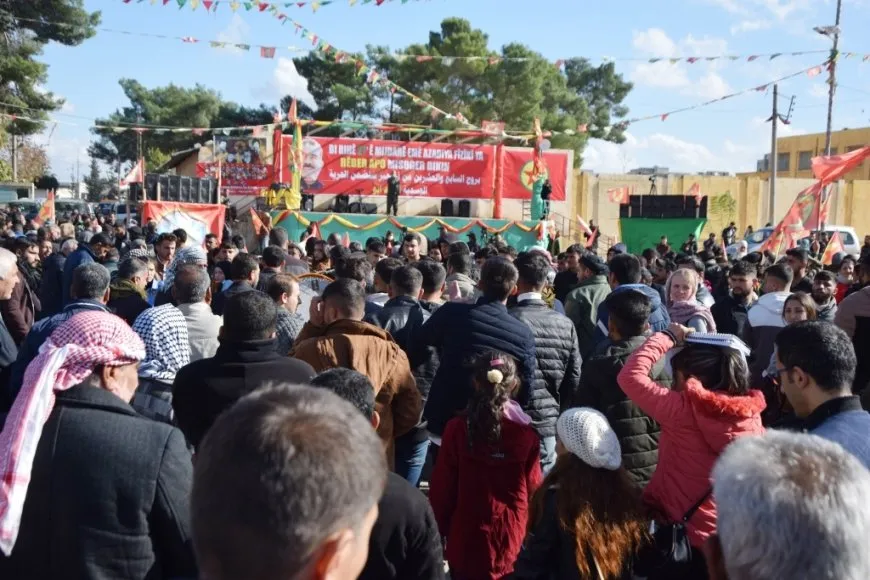 Massive crowds in Euphrates region celebrate the 45th anniversary of PKK