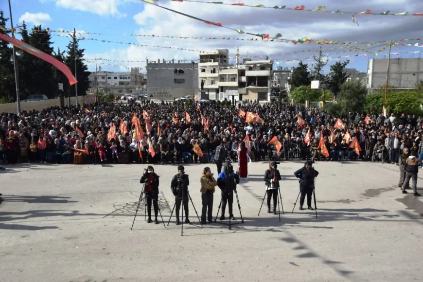 Massive crowds in Euphrates region celebrate the 45th anniversary of PKK