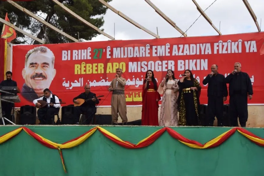 Massive crowds in Euphrates region celebrate the 45th anniversary of PKK