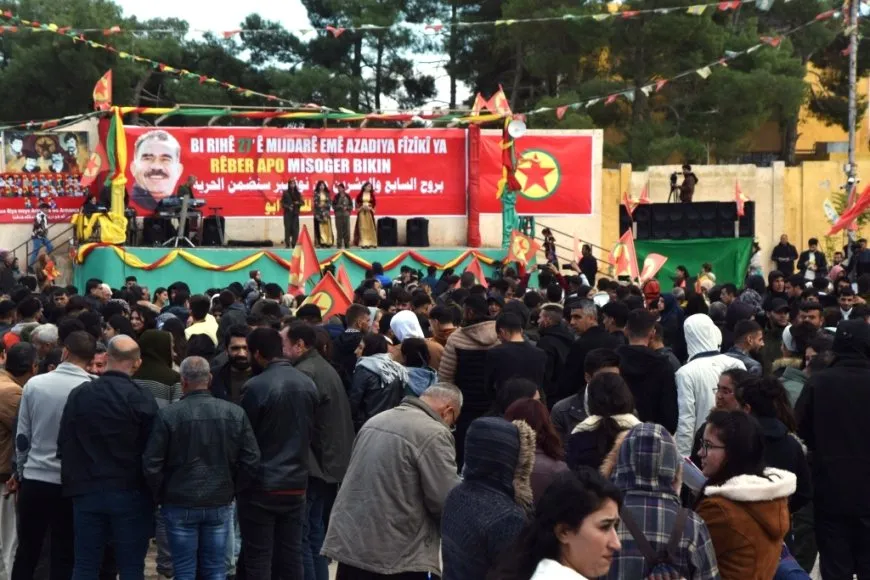 Massive crowds in Euphrates region celebrate the 45th anniversary of PKK