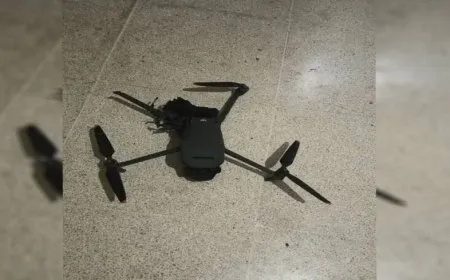 Shooting down a Turkish occupation army drone