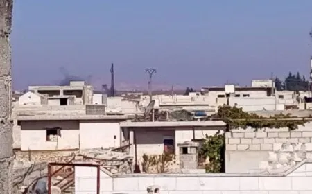 Turkish occupation bombes vicinity of Tal Rifaat district