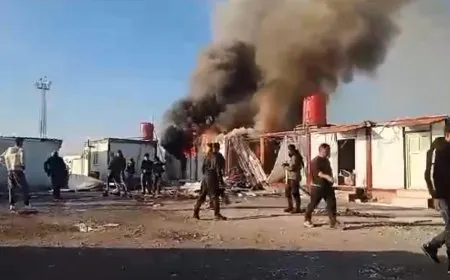 Turkish bombing of a hospital in Kobani
