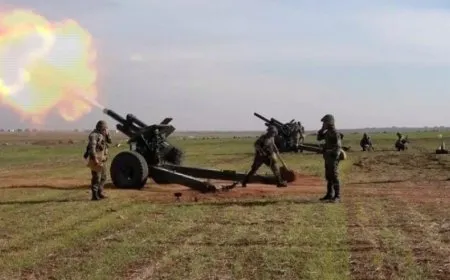 Damascus forces bombed 6 villages and areas in countryside of Idlib and Aleppo
