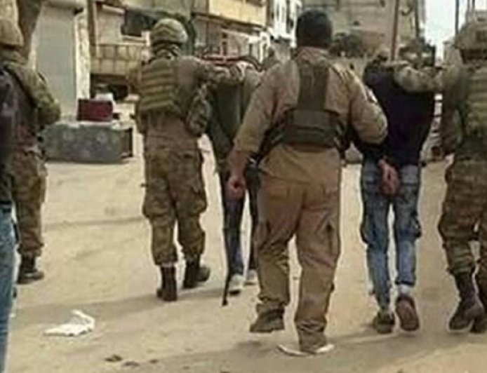 Turkish army and its mercenaries kidnap and arrest civilians in occupied Afrin