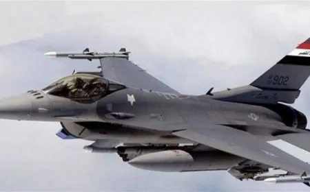 Iraqi fighter jets destroy ISIS hideout in Diyala, Iraq