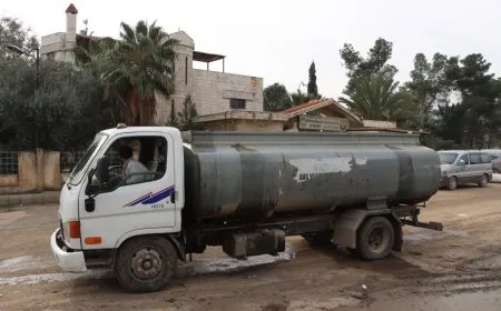 People of Qamishlo suffer from lack of drinking water