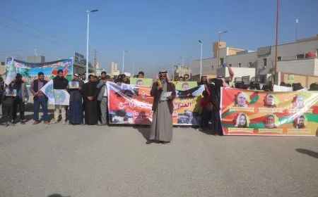 People of Deir ez-Zor protest against Turkish attacks