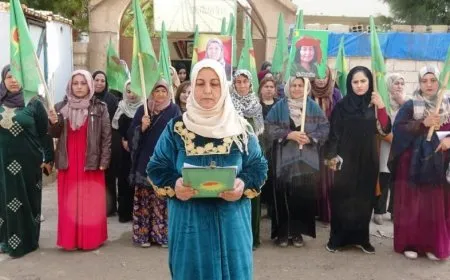 Families of martyrs in Ain Issa slam assassination fighter Zelal Zagros