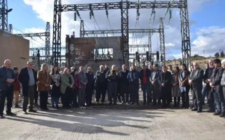 Representatives of political parties visit sites targeted by Turkish occupation in Kobani