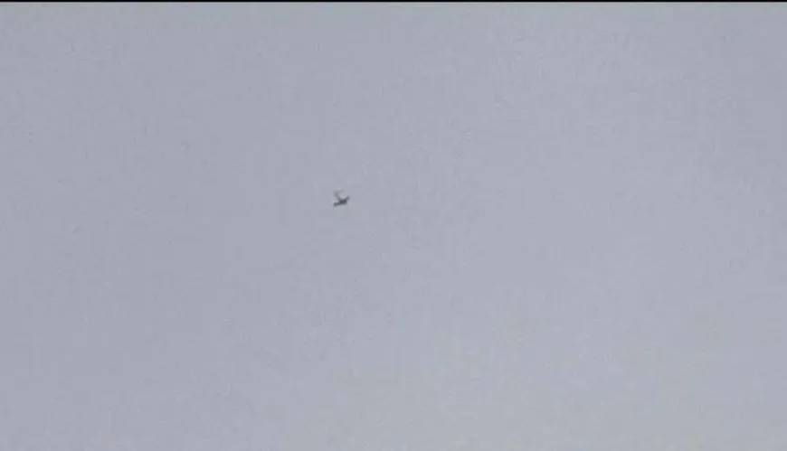 Unknown UAV hovers Makhmour