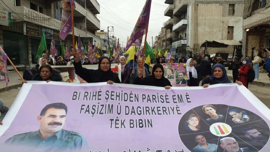 Rallies in NE Syria to recall martyrs of Paris massacres