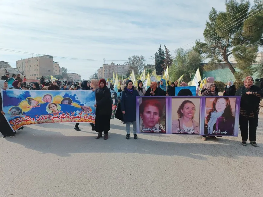Rallies in NE Syria to recall martyrs of Paris massacres