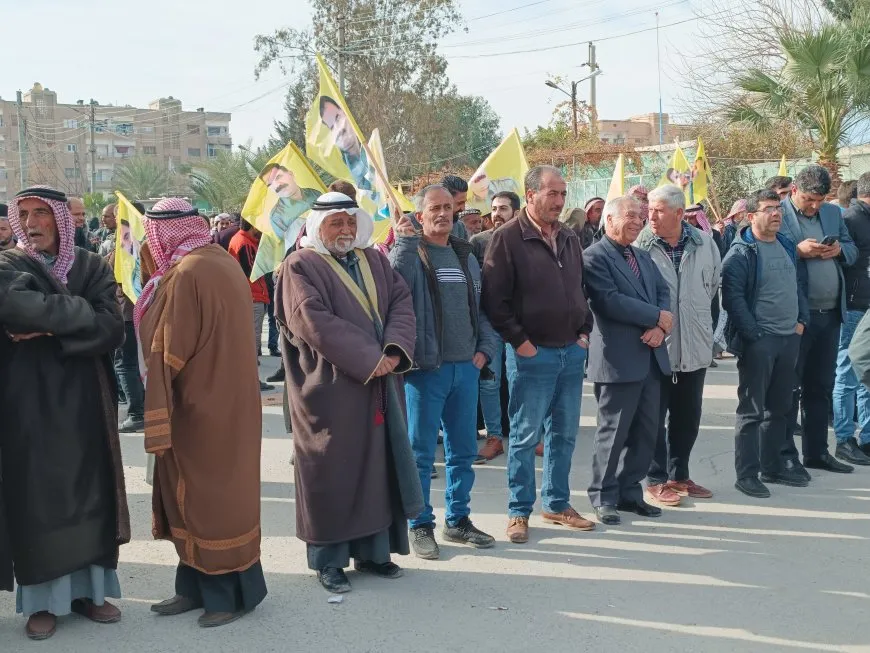 Rallies in NE Syria to recall martyrs of Paris massacres