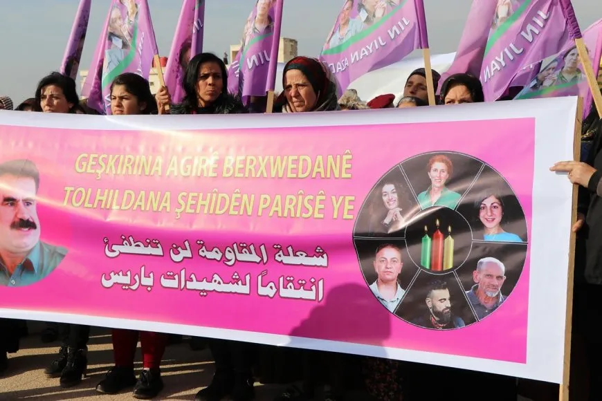 Thousands in Aleppo, Shahba recall martyr Sakine, her two companions