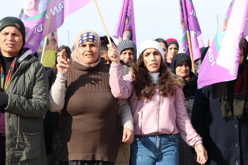 Thousands in Aleppo, Shahba recall martyr Sakine, her two companions