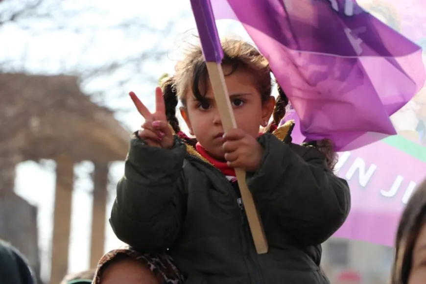 Thousands in Aleppo, Shahba recall martyr Sakine, her two companions