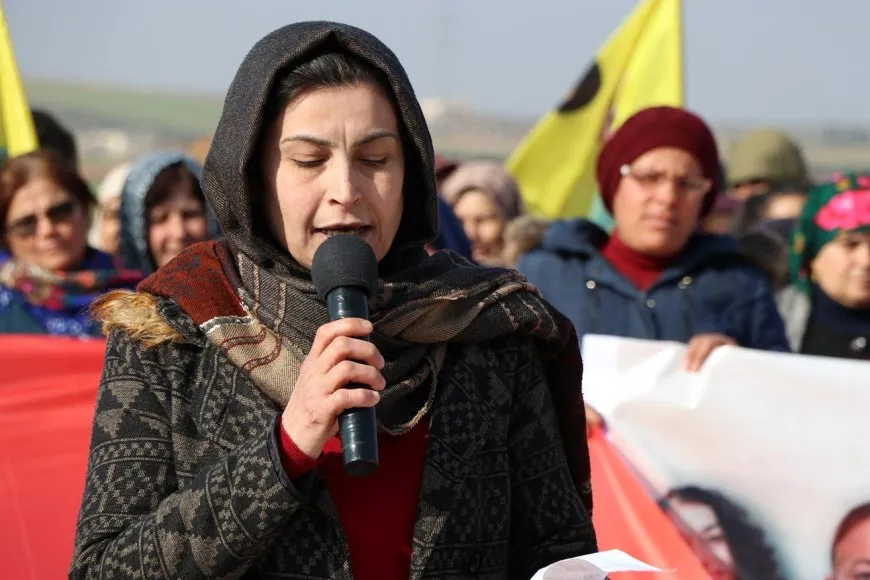 Thousands in Aleppo, Shahba recall martyr Sakine, her two companions