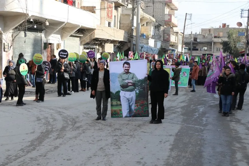 Thousands in Aleppo, Shahba recall martyr Sakine, her two companions