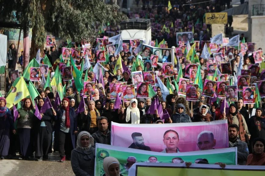Thousands in Aleppo, Shahba recall martyr Sakine, her two companions