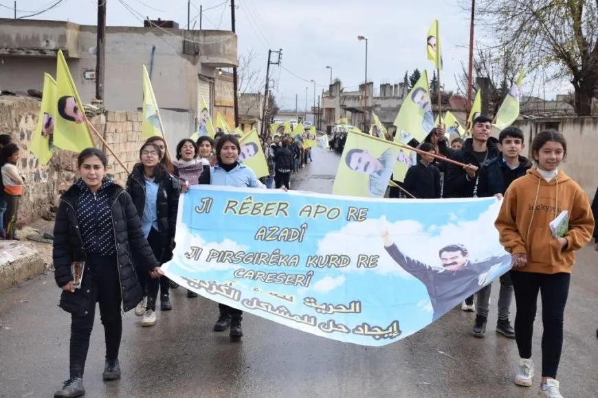 People of Kobani call for leader's physical freedom