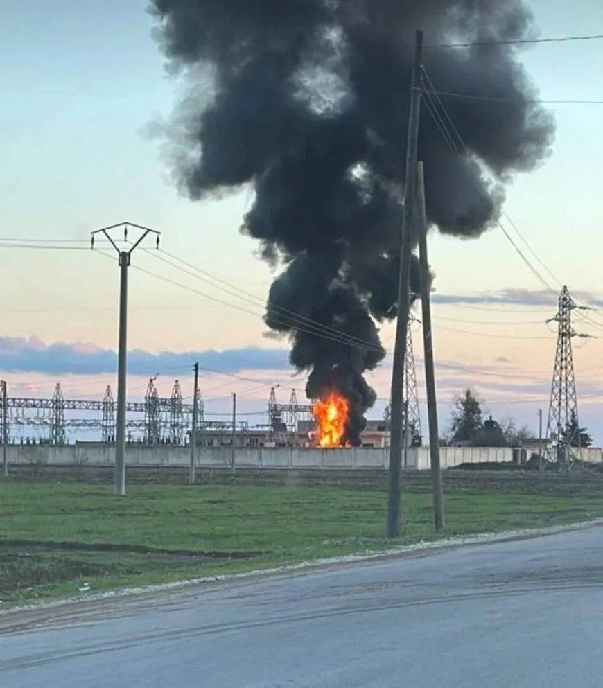 Aerial bombardment on the Amuda district of Jazira canton