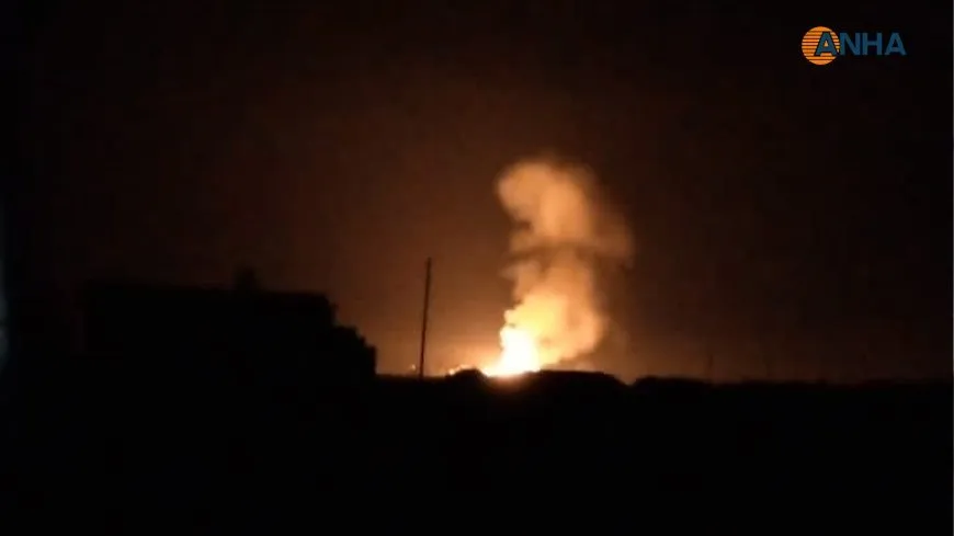 Turkish occupation warplanes bombs Odeh field again non-stop