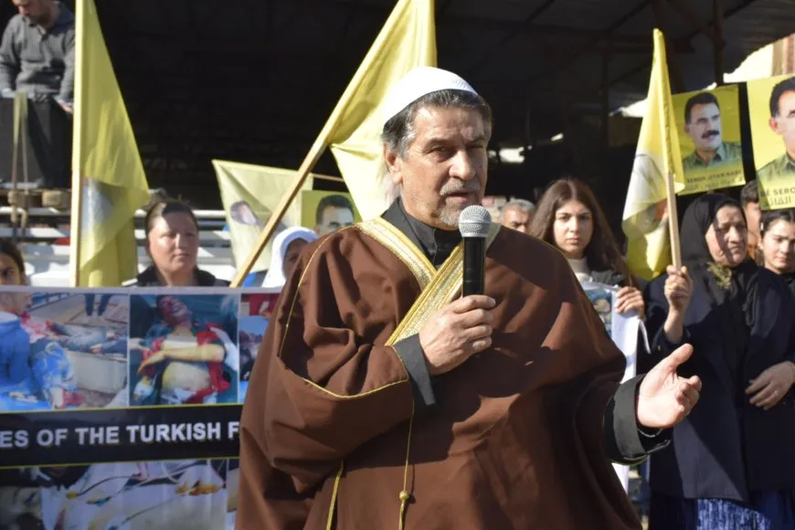 Thousands in Jazera Canton denounce attacks of Turkish occupation state