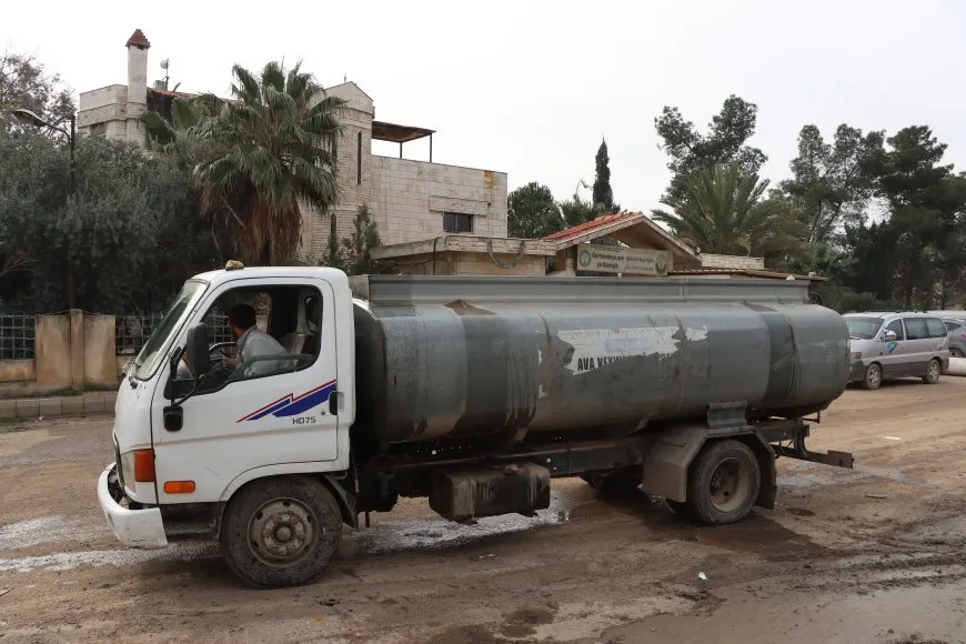 People of Qamishlo suffer from lack of drinking water