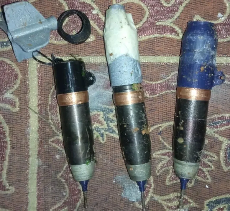 Dropping Turkish mercenaries' UAV in Manbij Canton