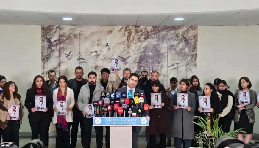 During press conference of Roj News: Journalist Ahmed must be released immediately and unconditionally