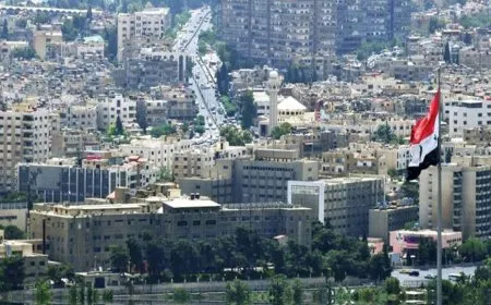 Hearing explosions in Damascus