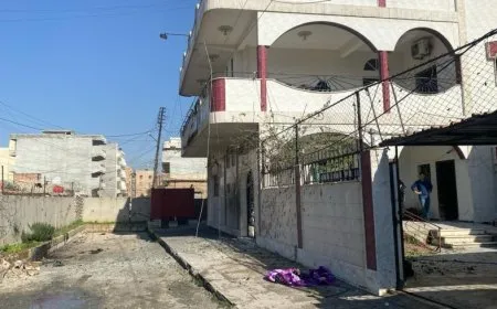 Targeting building in Qamishlo