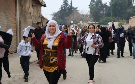 Mass march in Qamishlo tomorrow
