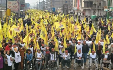 Mass rallies in NE Syria against international conspiracy on leader Ocalan