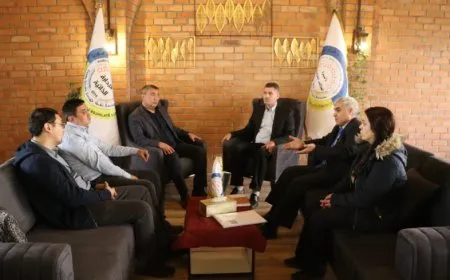 Delegation from Kyrgyzstan visits NE, Syria