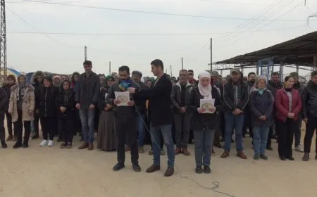 local administration-municipalities in Shahba condemn UNICEF's decision to cut off water