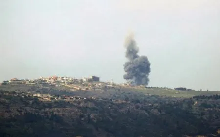 2 Hezbollah members killed in Israeli strike near Lebanese-Syrian border