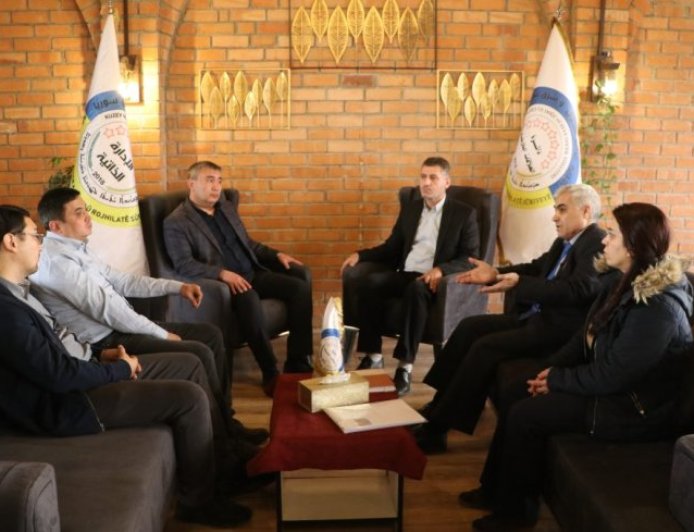 Delegation from Kyrgyzstan visits NE, Syria