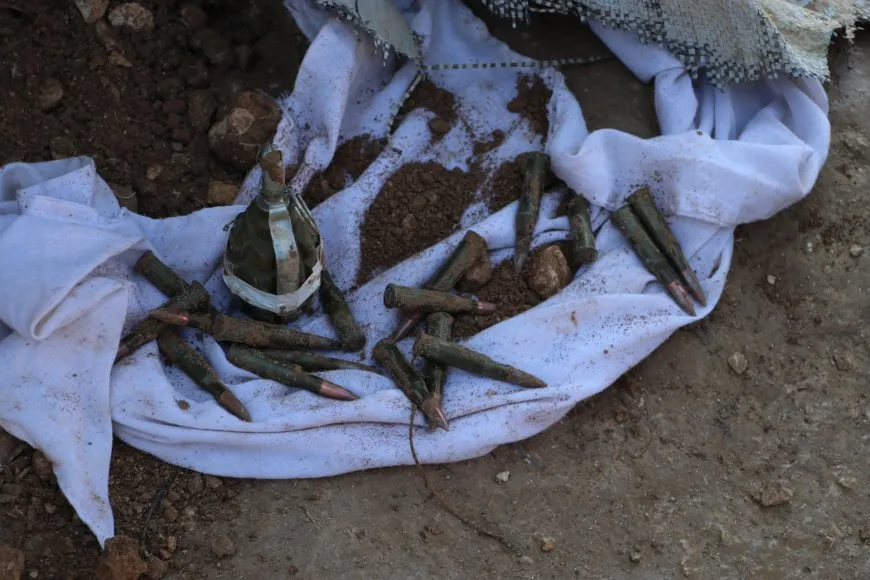 "Humanity and Security" finds bombs, weapons ammunition