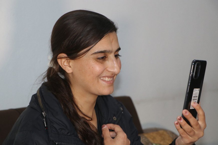 Kovan, Yazidi woman manages to communicate with her family