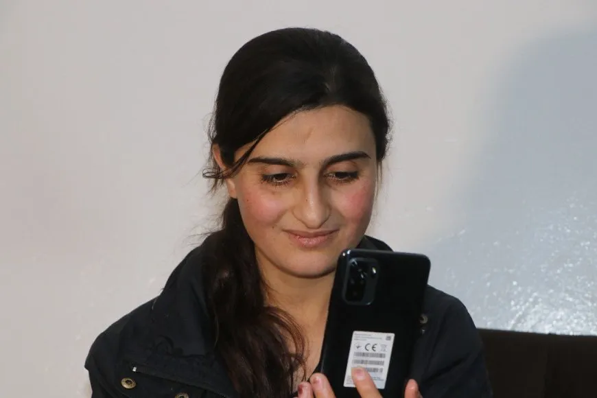 Kovan, Yazidi woman manages to communicate with her family