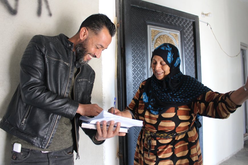 Widespread participation of Çil Agha people in signature campaign