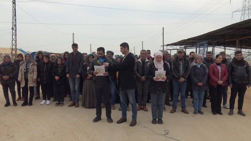 local administration-municipalities in Shahba condemn UNICEF's decision to cut off water