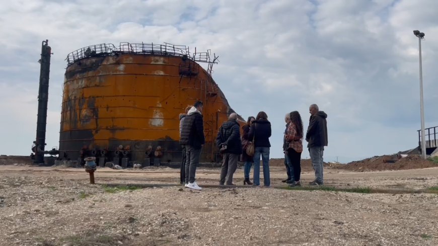 French human rights delegation reviews devastation caused by Turkish bombing