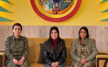Yazidi home returns young woman, Kofan, to her family