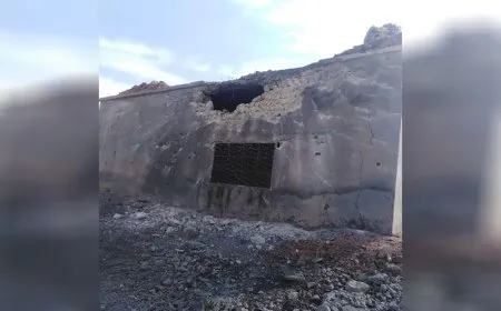 Unthinkable devastation on village in rural Manbij