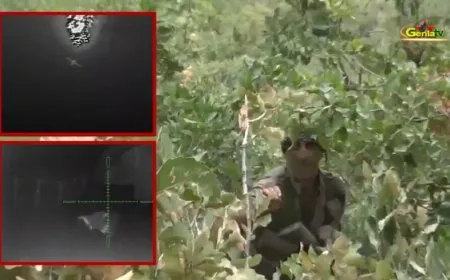 Gerîla TV releases footage of drones shot down