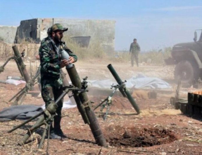 Violent clashes between Turkish mercenaries and Damascus forces in Aleppo countr...