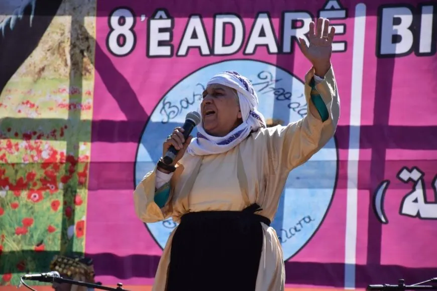 Thousands in Euphrates Canton celebrate International Women's Day